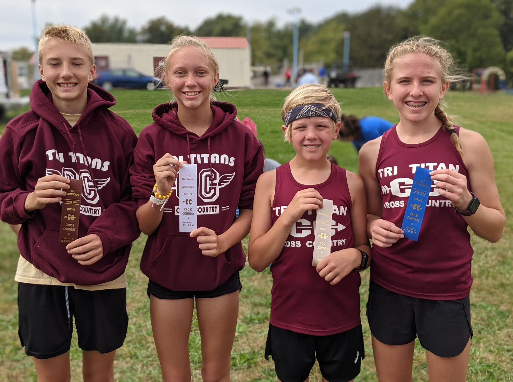 Top Tri Junior High Runners